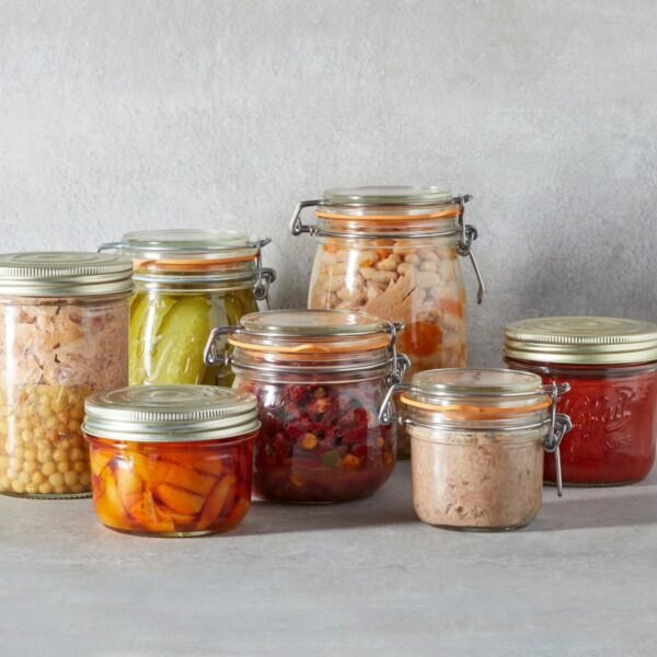 Le Parfait Super Terrines Klipsli/Contalı Cam Kavanoz 125 ml - Görsel 4